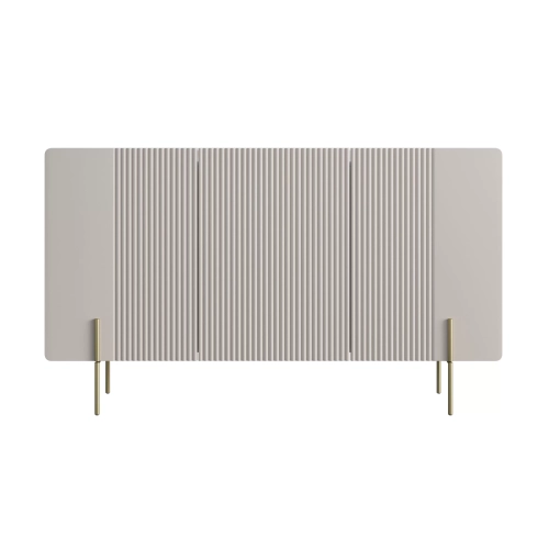 Komoda Malmi 150 cm - kaszmir / złote nóżki